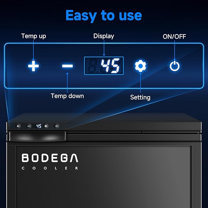 BODEGA BODEGACOOLER 12 Volt Refrigerator, RV Refrigerator APP Control, 65L RV - Image 9
