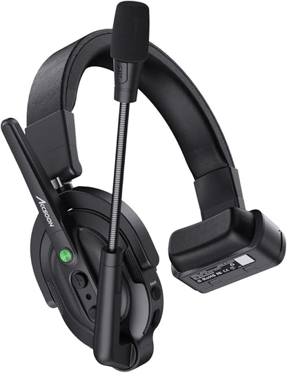 Accsoon Como MIC02-H Wireless Headset Intercom System Host Headset Full Duplex by Accsoon