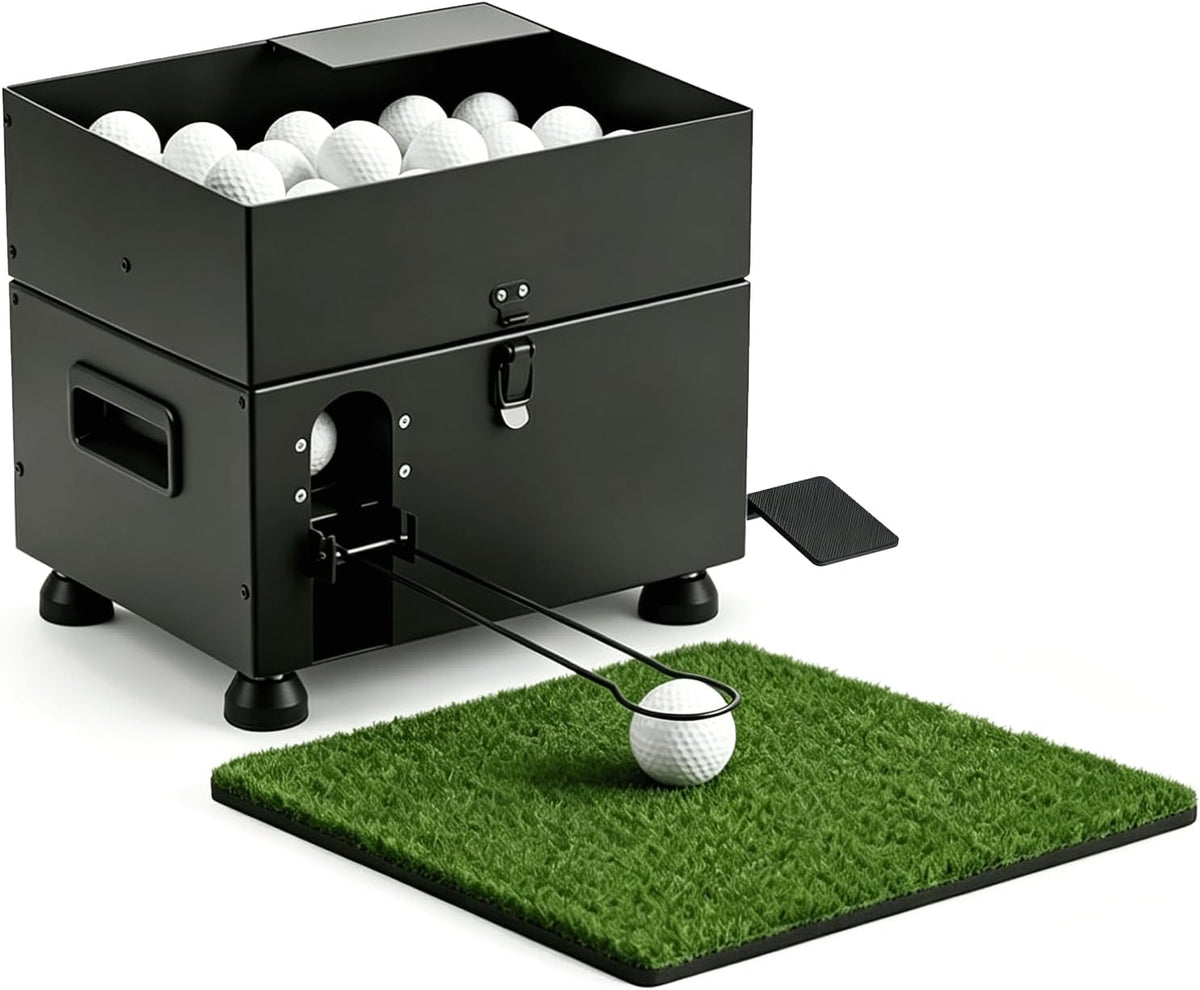 golf ball dispenser 60-ball golf ball launcher foot, main product view