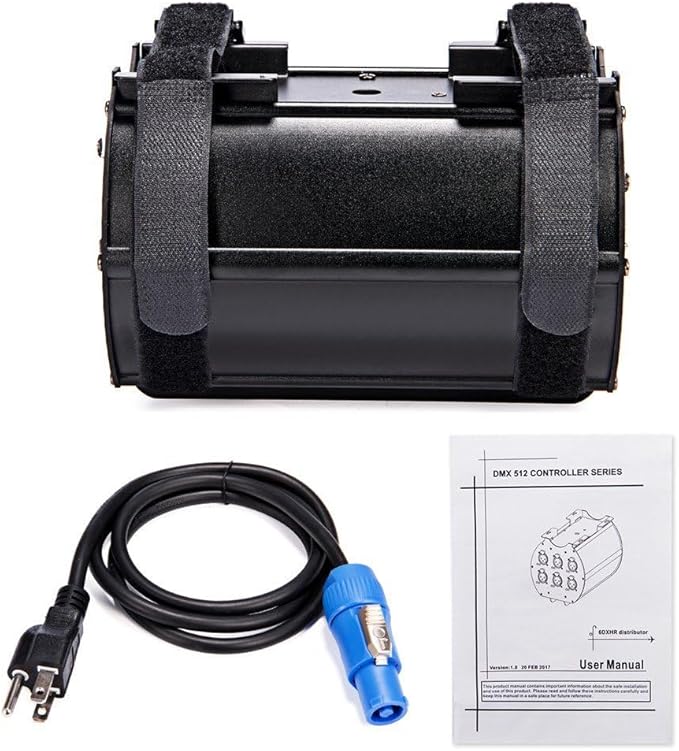MFL. DMX Splitter with One Input 6-Way Distributor 3-Pin Xlr Separate Dmx - Image 9