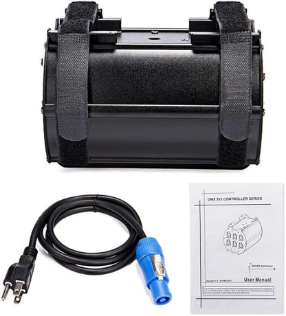 MFL. DMX Splitter with One Input 6-Way Distributor 3-Pin Xlr Separate Dmx - Image 9