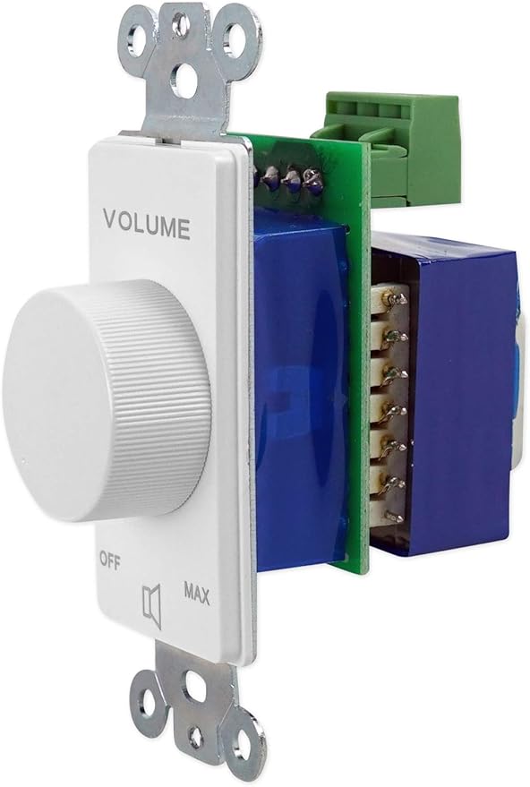 Rockville VOL7035 35W 70V Wall Volume Control, Easy Install, Dust-Protected - Image 4