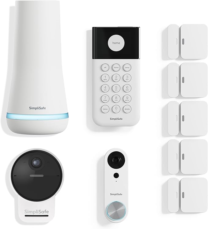 SimpliSafe 9 Piece Wireless Home Security System Gen 3 - Image 2