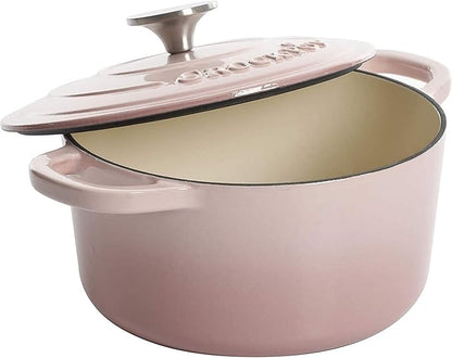 Crock-Pot Artisan Round Enameled Cast Iron Dutch Oven, Pistachio Green - Image 3