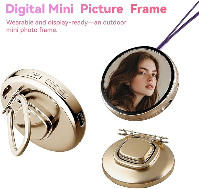Battery Power Digital Photo Frame Electronic LED Screen Customizable - Image 6