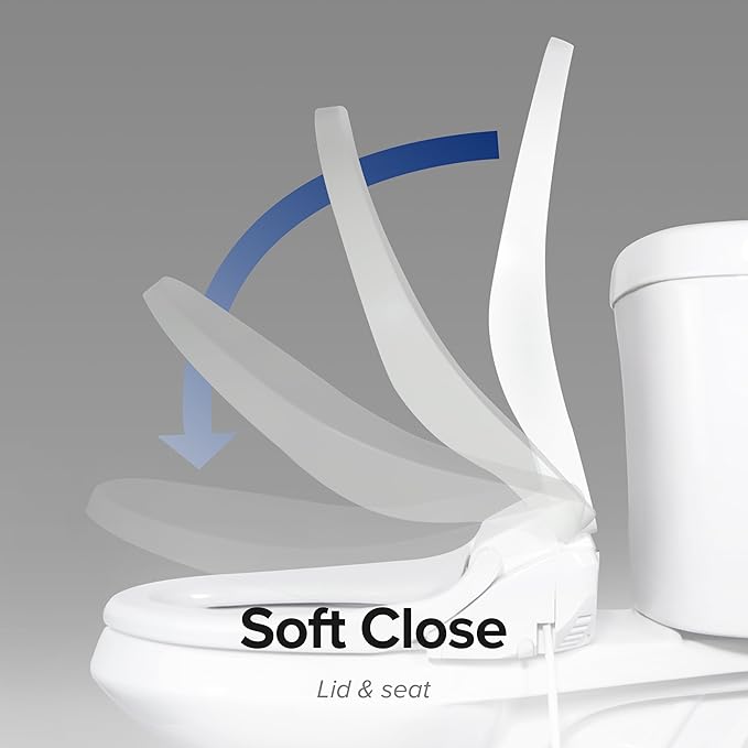 SmartBidet® SB-1200 Luxury Advanced Electric Smart Bidet Elongated White Toilet - Image 16