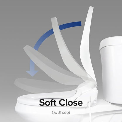 SmartBidet® SB-1200 Luxury Advanced Electric Smart Bidet Elongated White Toilet - Image 16