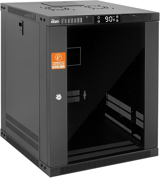 Tecmojo 12U Wall Mount Rack by Tecmojo