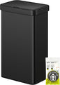 EKO Nova Sensor Trash Can, 21 Gallon/80 Liter Stainless Steel Rectangular by EKO
