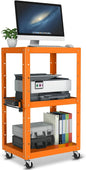 auto dynasty adjustable av cart w/power strip, 4, main product view