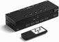 Y.D.F 8K@60Hz HDMI Switcher 5 in 1 Out Aluminum Support 4K@120Hz HDR10+ HDCP by YDF