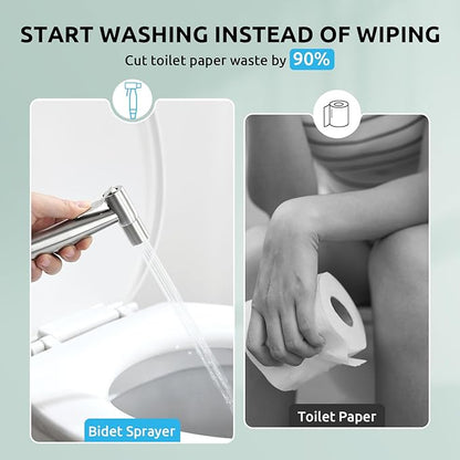 Handheld Bidet Sprayer for Toilet, BRITULIF Jet Sprayer for Toilet Muslim Shower - Image 3