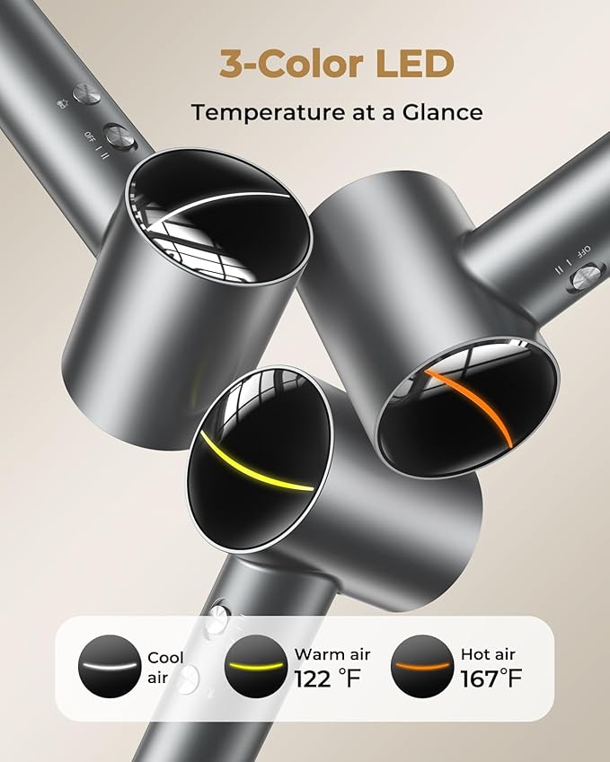 Hair Dryer, High-Speed Ionic Quiet Blow Dryer - Image 6
