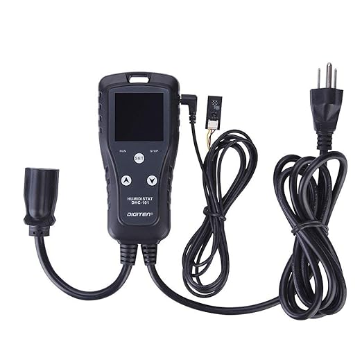 DIGITEN Humidity Controller DHC101 Digital Humidistat Pre Wired Outlet Reptile - Image 2