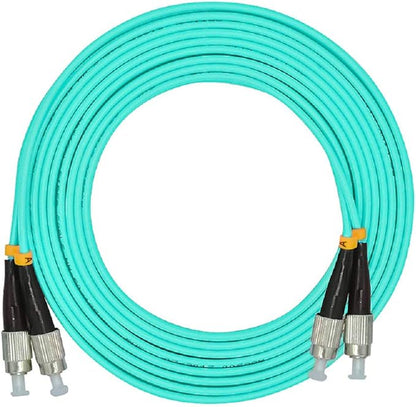 Jeirdus 30Meters 100ft Duplex 50/125 10G OM3 Multi-Mode Fiber Optic Cable by Jeirdus