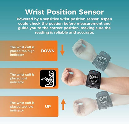 Meraw Blood Pressure Monitor Adult Cuff, Blood Pressure Cuff Monitor Wrist - Image 5