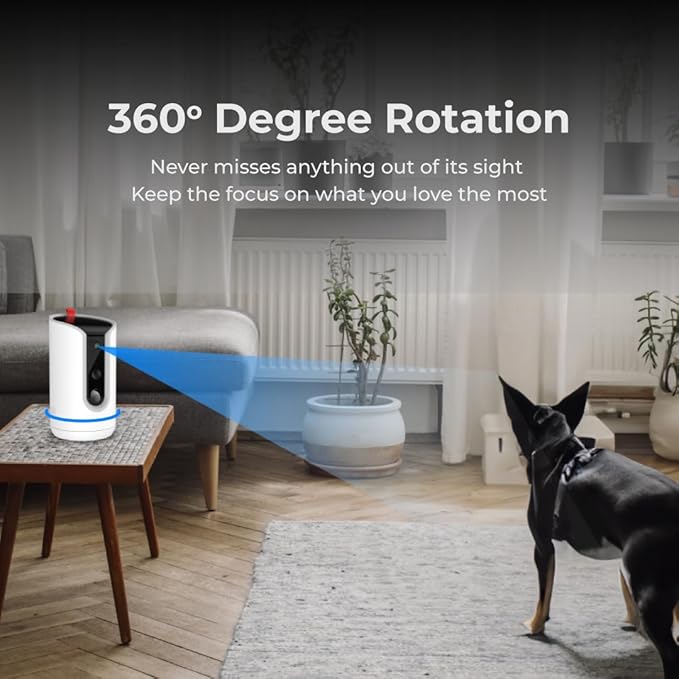 WaggleCam 2K Pet Camera and Treat Dispenser - Image 4