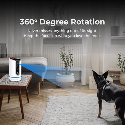 WaggleCam 2K Pet Camera and Treat Dispenser - Image 4