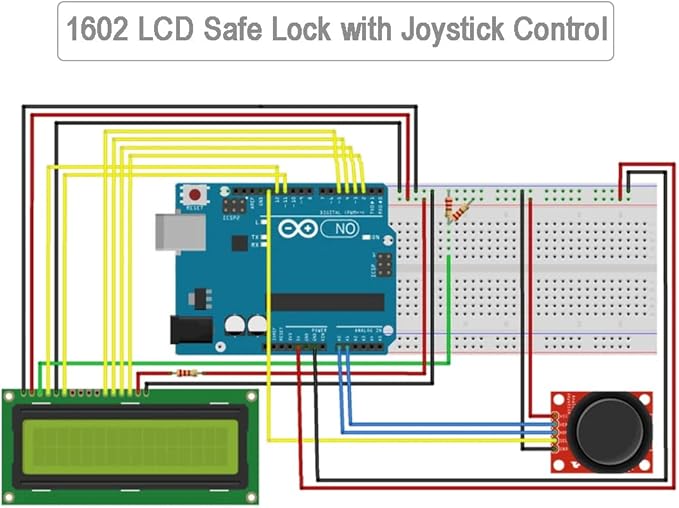 DIYmalls 1602 LCD Display Module DC 5V 16x2 White Character Blue Backlight - Image 3