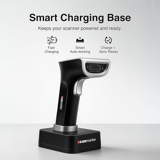 Scanmarker 1D/2D Wireless Barcode Scanner – Boost Speed & Accuracy - Image 2
