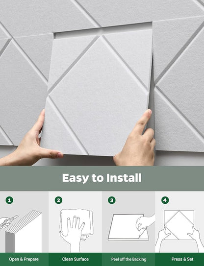 Topnaca Decorative Acoustic Soundproof Walls Panels - Image 7