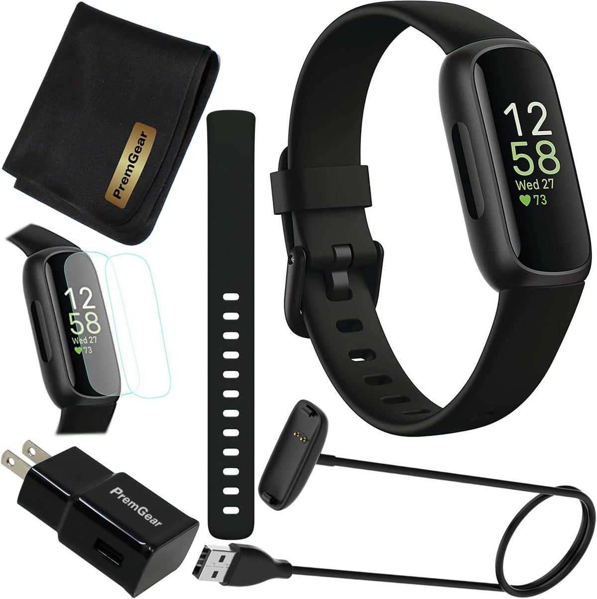fitbit inspire 3 health & fitness activity tracker, main product view