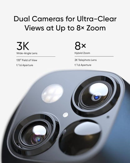 eufy Security SoloCam S340 2-Cam Kit, Solar Security Camera, Wireless Outdoor - Image 2