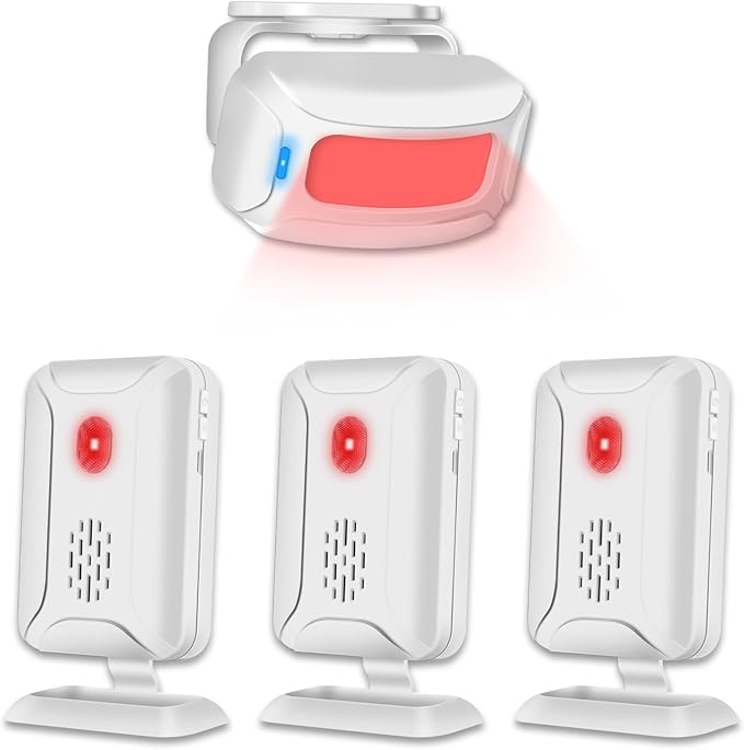 Greencycle Motion Sensor Doorbell, Wireless Motion Sensor Door Chime Business by greencycle