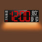 TrophyRak 16" Large Digital Wall Mount Clock, Count Down Timer, Big LED by TrophyRak