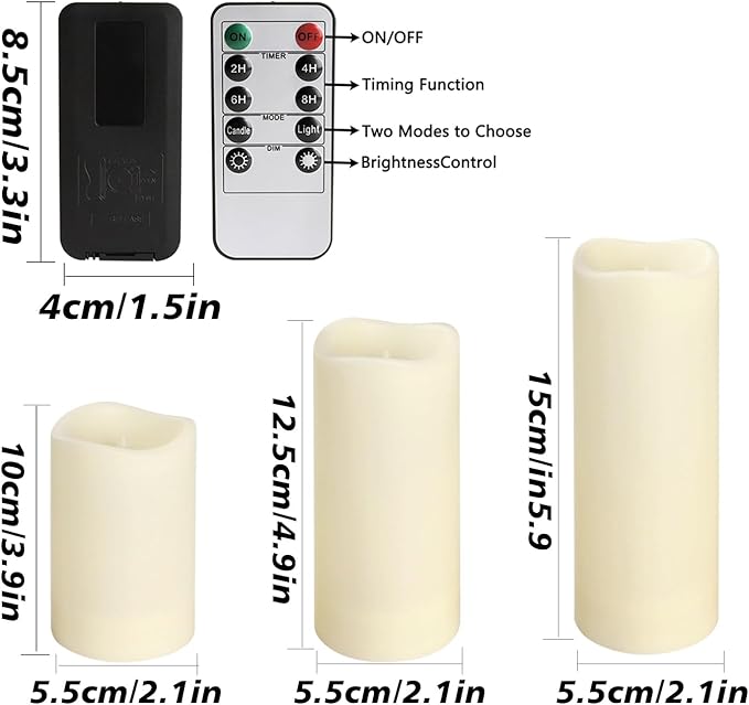 36Pack Flameless LED Candles, Waterproof - Image 4