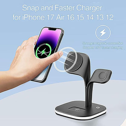 3 in 1 Wireless Charging Station - Image 2