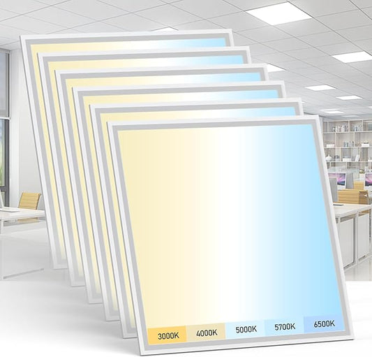 AIKVSXER 6 Pack 2x2 LED Flat Panel Light by AIKVSXER