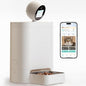 Automatic Cat Feeder with Camera 360°, 2K HD Pet Feeder with Night Vision & by Unknown