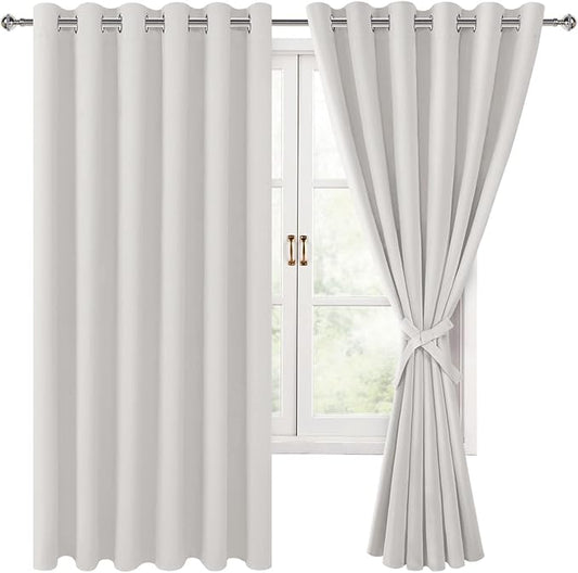 Hiasan Room Darkening Curtains for Bedroom, 70 x 63 Inches by Hiasan