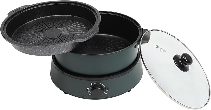 4L/4.2Qt Electric Hot Pot, 1350w 110v Portable Electric Pan Non Stick Removable - Image 3