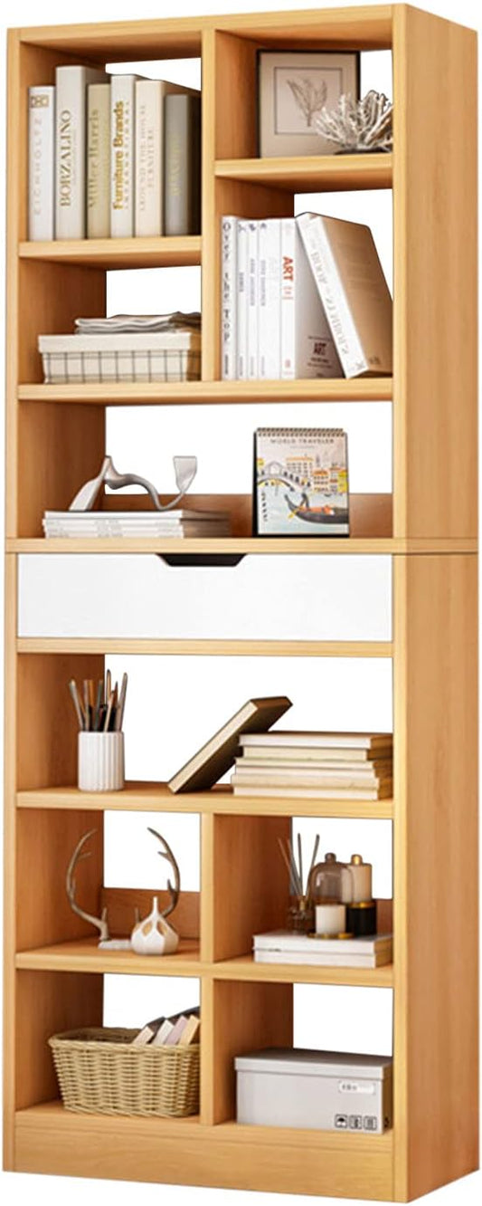 IOTXY Wooden Open Shelf Bookcase by IOTXY