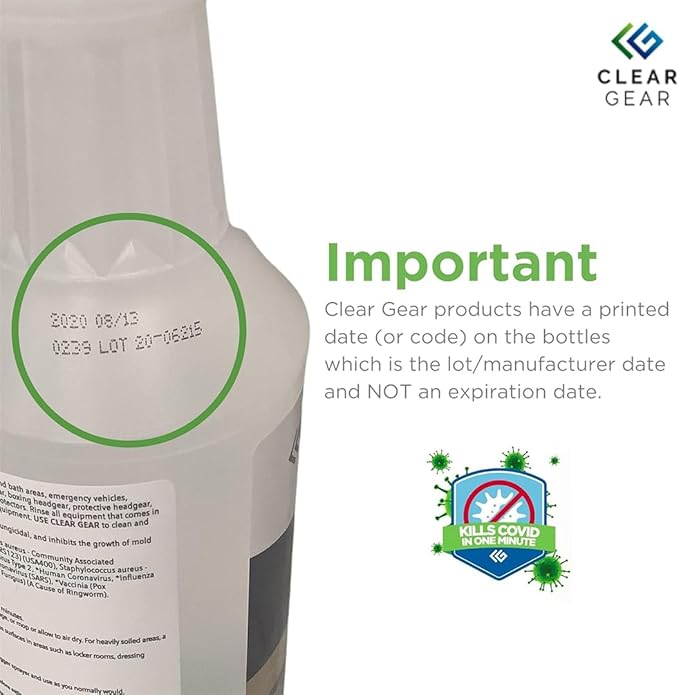 Clear Gear Disinfectant Spray, Mat Cleaner, and Deodorizer - Image 5