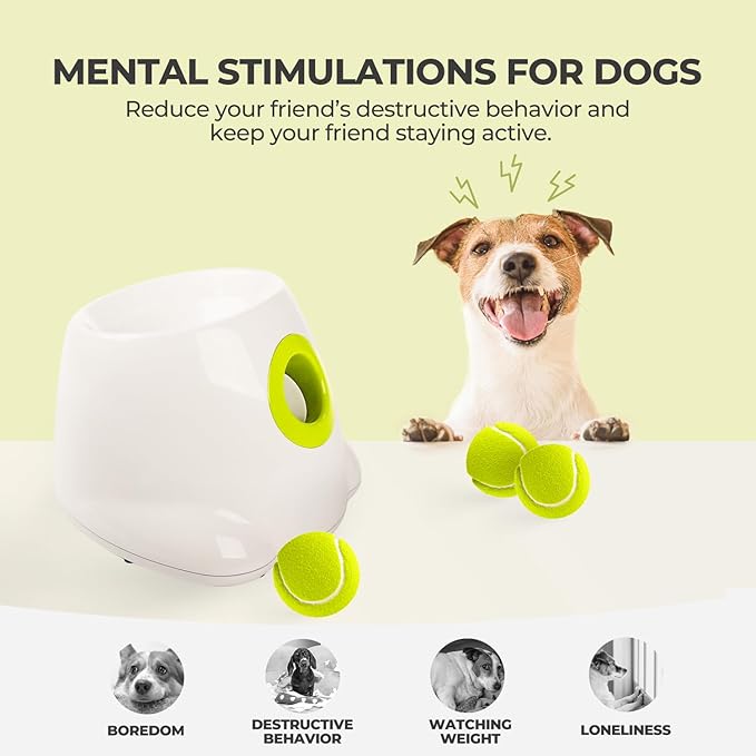 ALL FOR PAWS Original Dog Automatic Ball Launcher for Small and Medium Dogs - Image 3