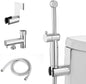 Chrome Handheld Bidet Sprayer for Toilet by Greenspring