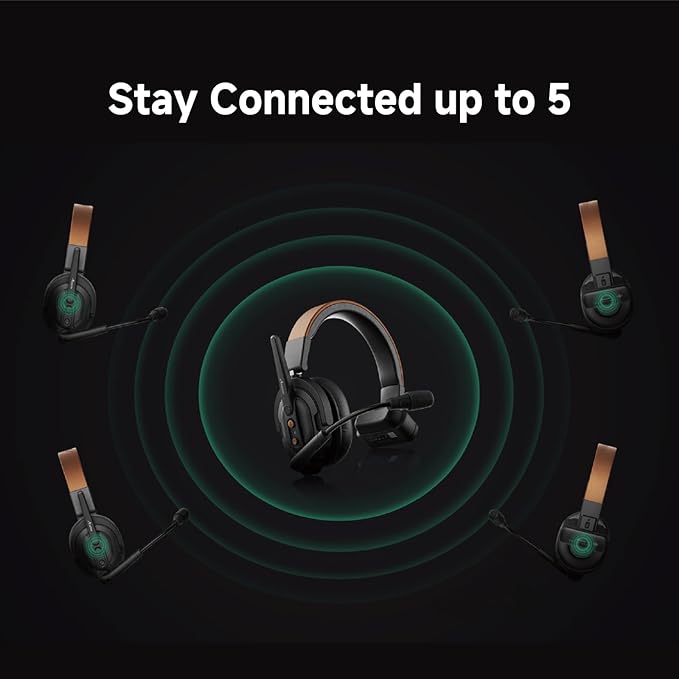 Accsoon Como SE Wireless Headset Intercom System 1312ft Team Communication - Image 5