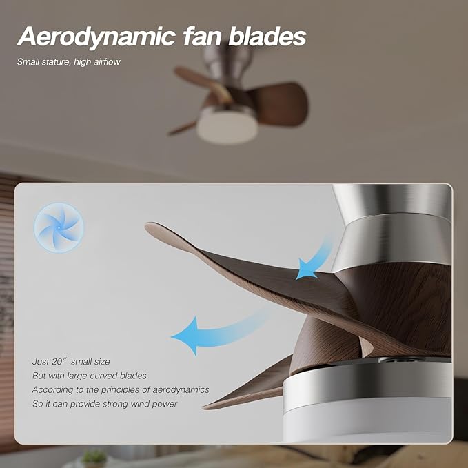 Myleoron 20 Inch Ceiling Fan - Image 7
