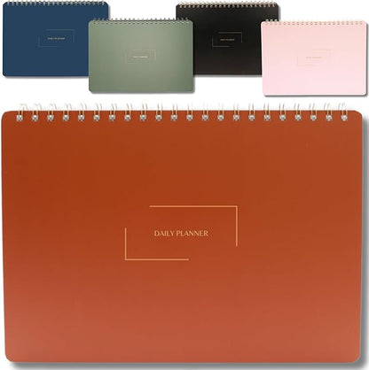 | Durable & Sleek | Undated Daily and Weekly Planner | 8.25" x 11.75" | To Do by MerelyHome