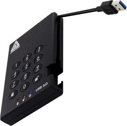 Apricorn Aegis Padlock 3.0 1TB USB 3.0 External Hard Drive - Image 6