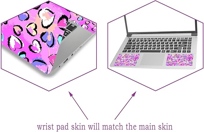 Laptop Skin Sticker Decal Cover, 11.6”12" 13" 13.3" 14" 15" 15.4" 15.6" Laptop - Image 2