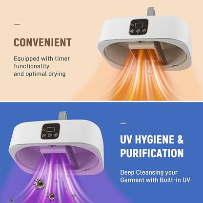 Portable Dryer With 480 Minute Timer Function 20 Minute Quick Drying Mini Dryer - Image 2