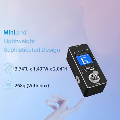 Rowin Guitar Tuner Pedal High Precision Chromatic Tuner - Image 5