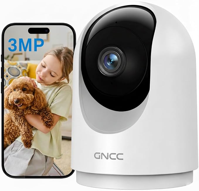 GNCC Indoor Security Camera, 2K Cameras by GNCC