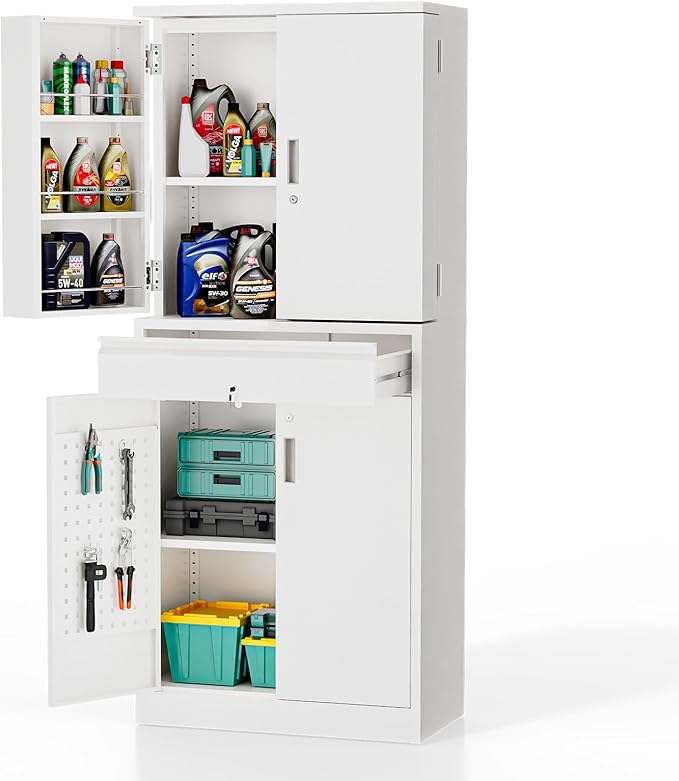 VINGLI Metal Storage Cabinet - Image 3