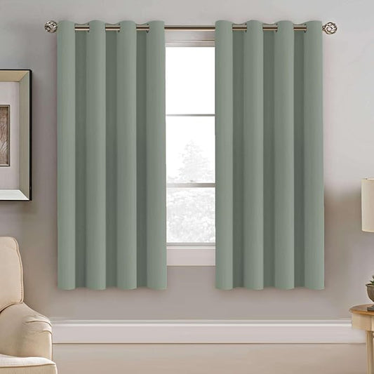 H.VERSAILTEX Blackout Window Curtain Panels Thermal Insulated Room Darkening by HVERSAILTEX