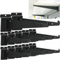 12 Pack Slatwall Knife Shelf Brackets 14 inch, Heavy Duty Slatwall Shelf by APOCHON